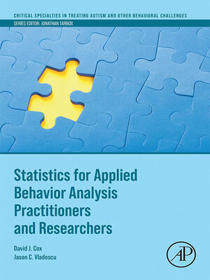 cover image of Statistics for Applied Behavior Analysis Practitioners and Researchers
